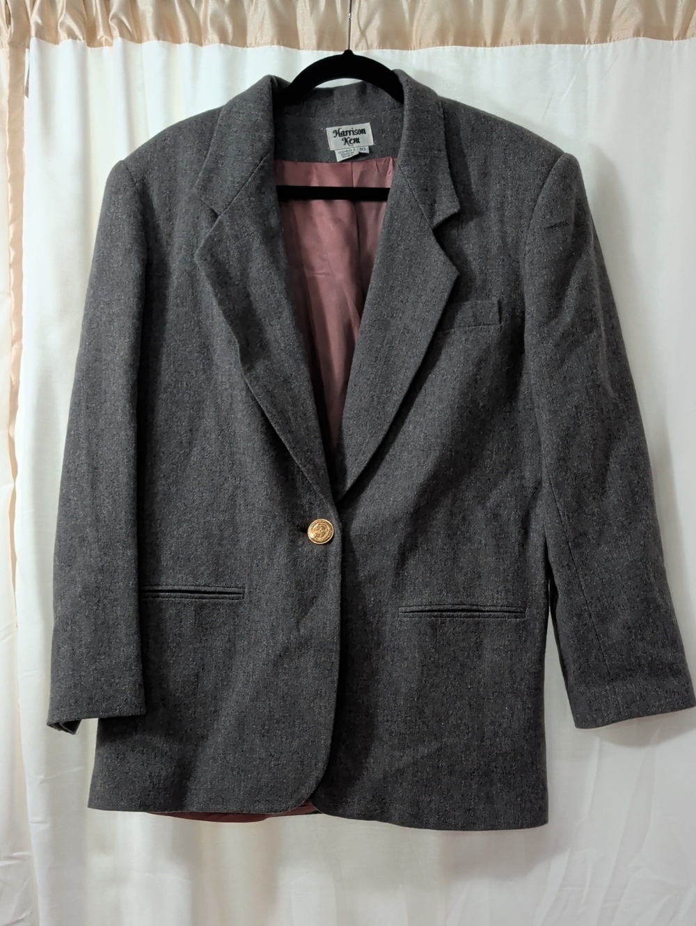 Vintage Harrison Kent Wool Blazer